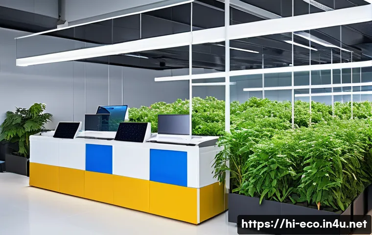 환경 경영과 기업 책임 - A modern corporate office setting in India, showcasing eco-friendly initiatives: solar panels on the...